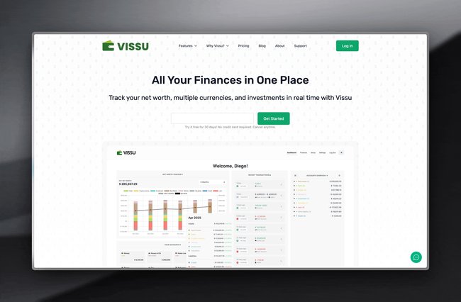 I'm Building My Own Financial App: Vissu
